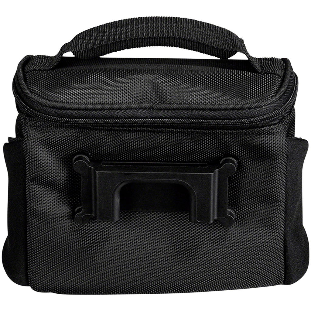 Compact Handlebar Bag/Fanny Pack - Includes Fixer 8, Black