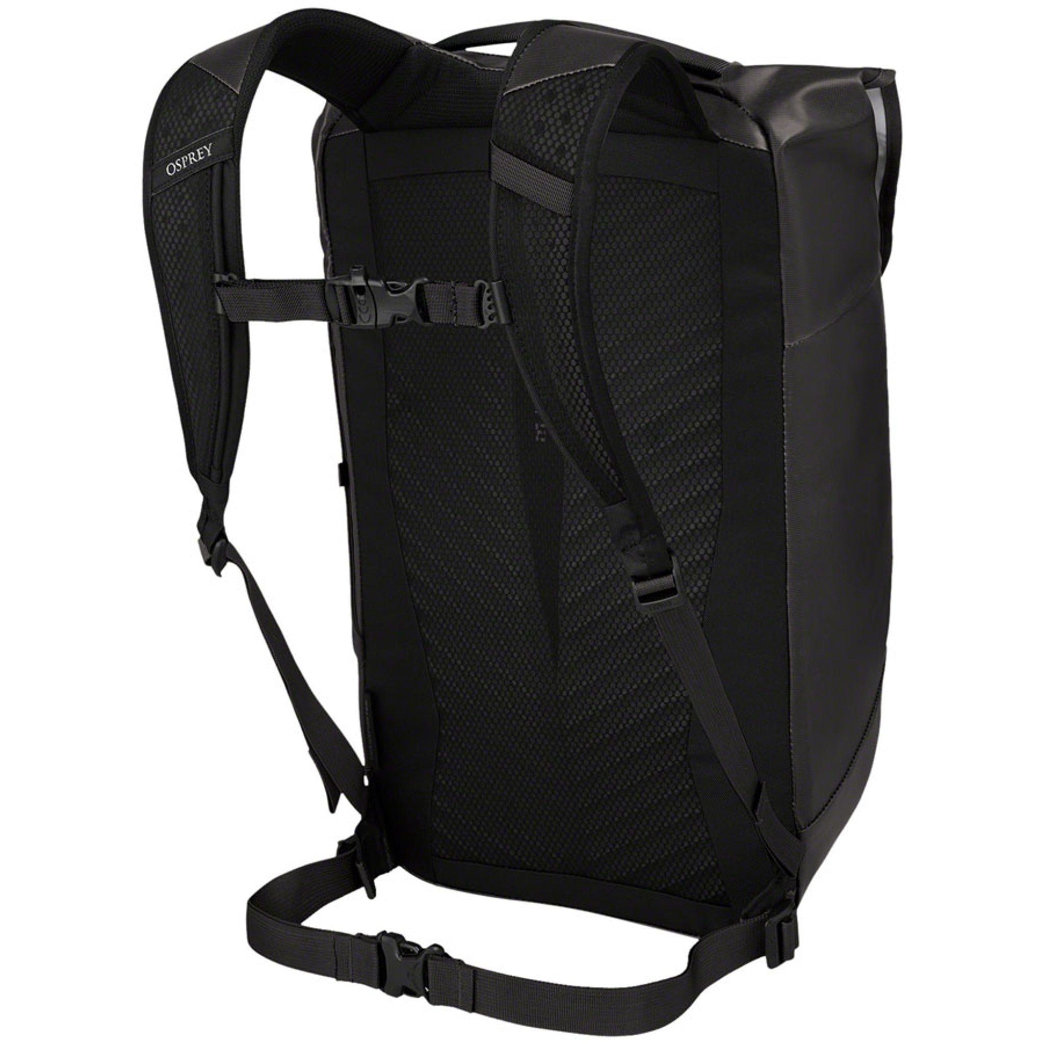 Transporter Flap Top Backpack - One Size, Black