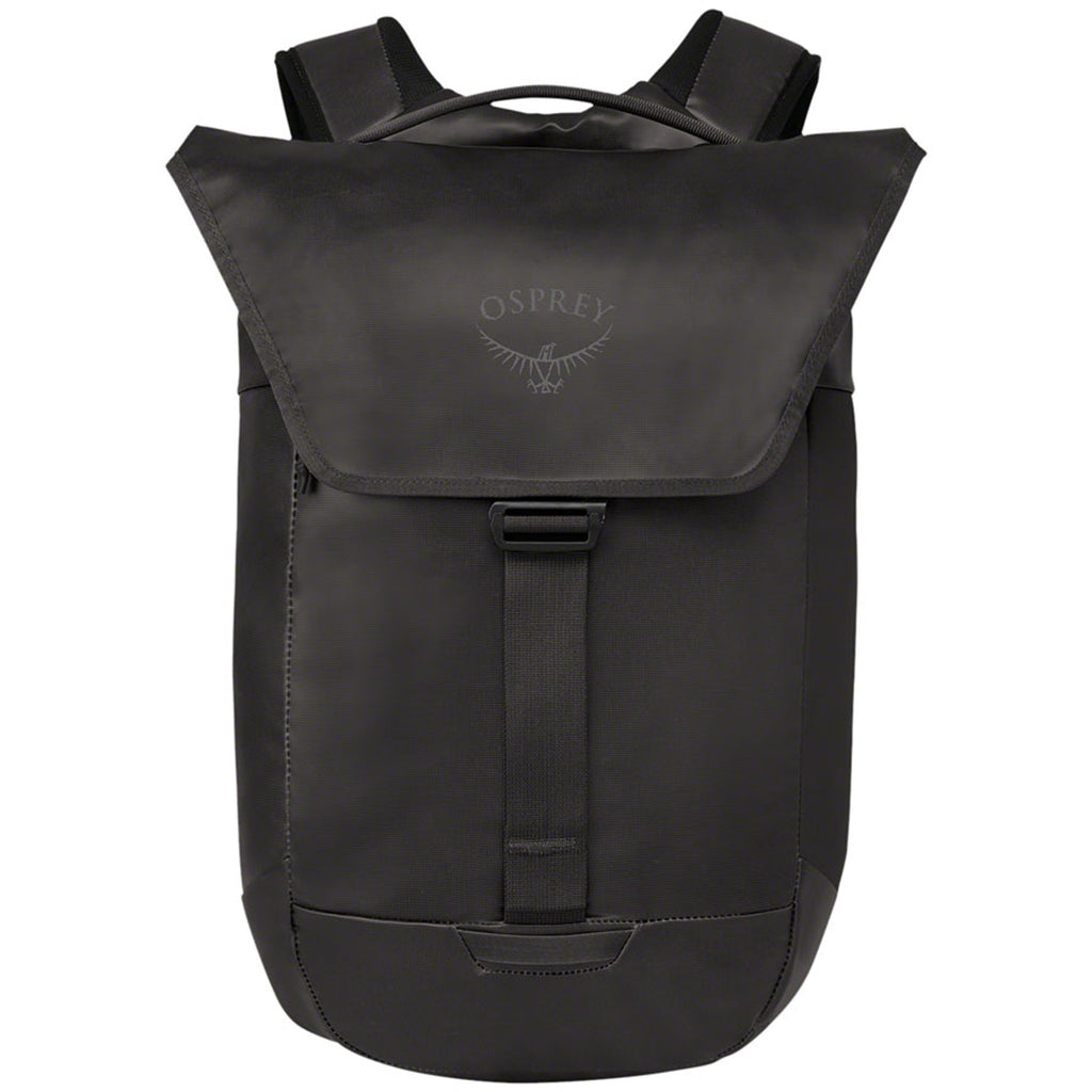 Transporter Flap Top Backpack - One Size, Black