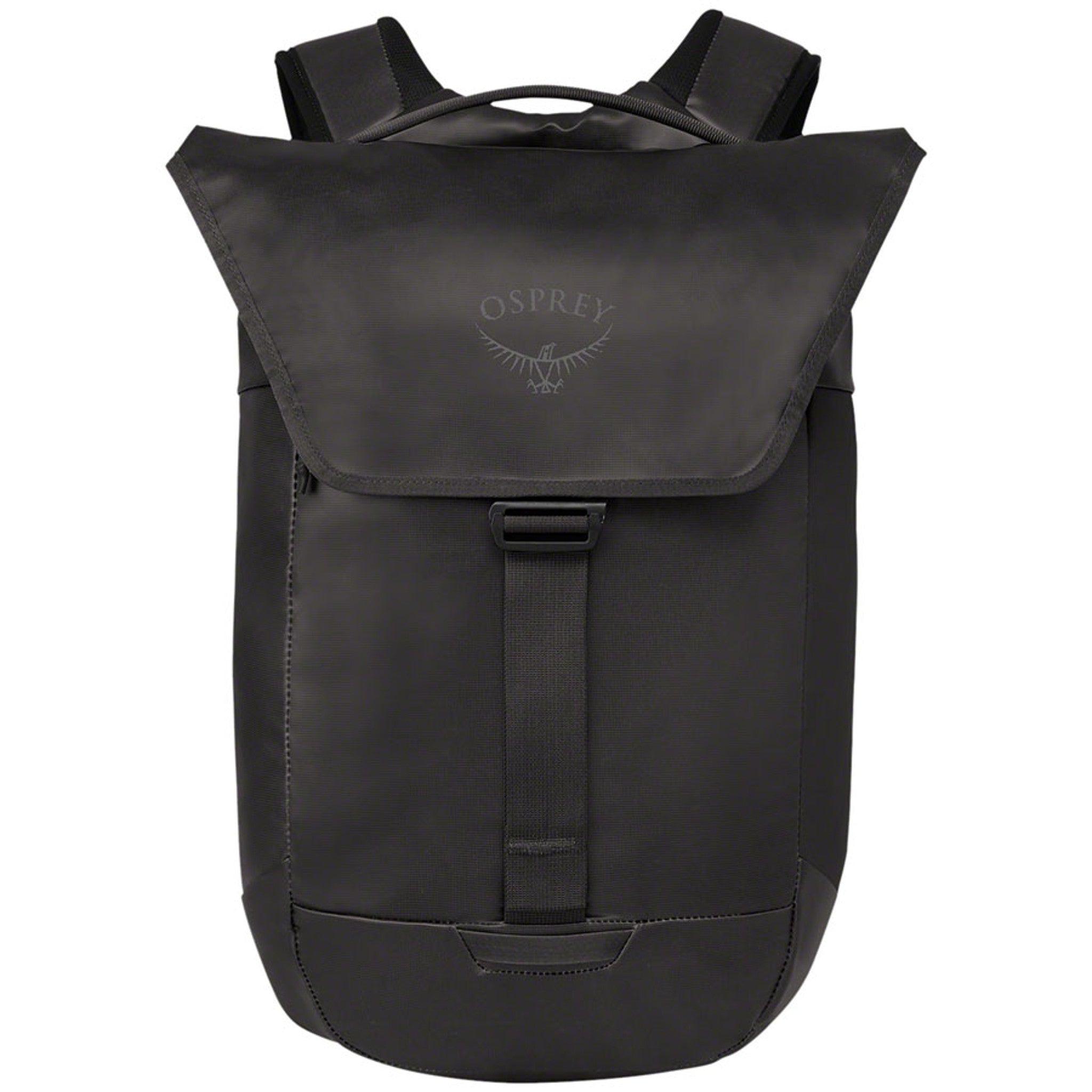 Transporter Flap Top Backpack - One Size, Black