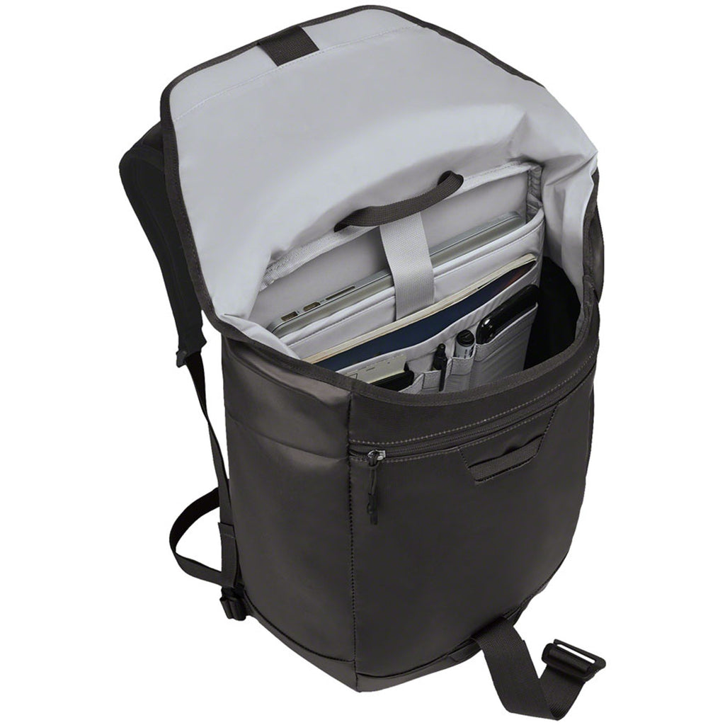 Transporter Flap Top Backpack - One Size, Black
