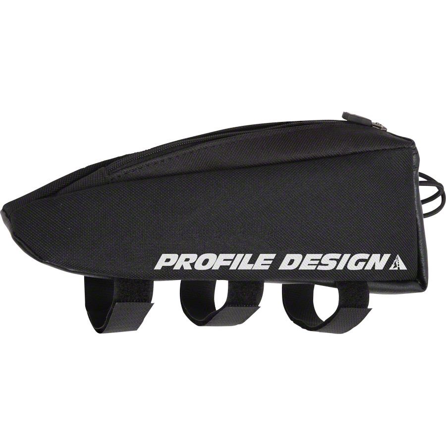 Aero E-Pack Top Tube/Stem Bag: Black