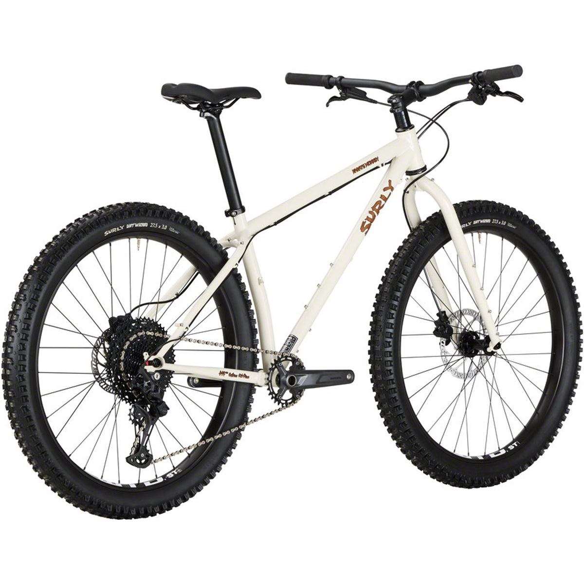 Karate Monkey Bike - Snow Mold - 27.5" - Steel - Snow Mold White