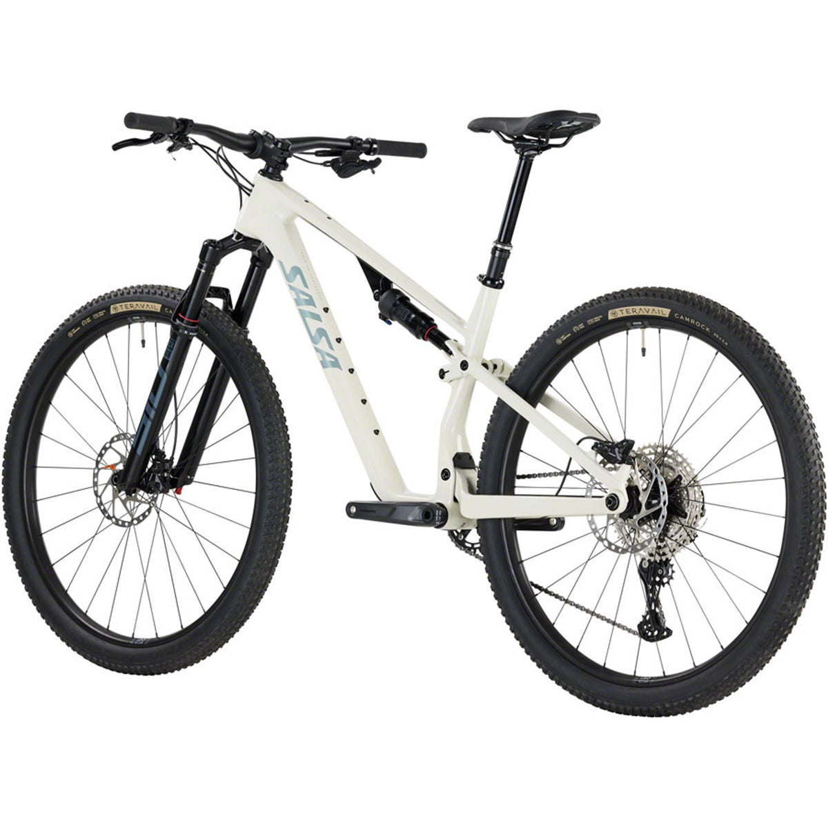 Spearfish C Deore 12 Bike - Bone White - 29" - Carbon