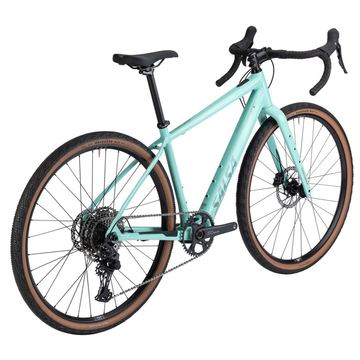 Confluence CUES 11 Drop Bar Ebike - Spearmint Green - 700c - Aluminum