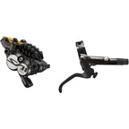 Saint M820 Disc Brake - Hydraulic - Post Mount - Finned Metal Pads - Black