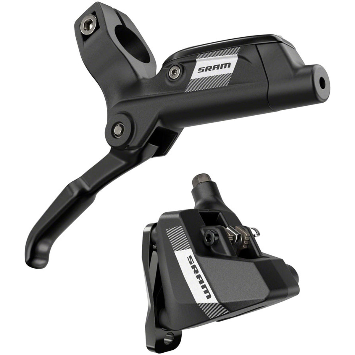 S300 Disc Brake - Flat Mount - 2-Piston - 20mm Offset - A1 - Black