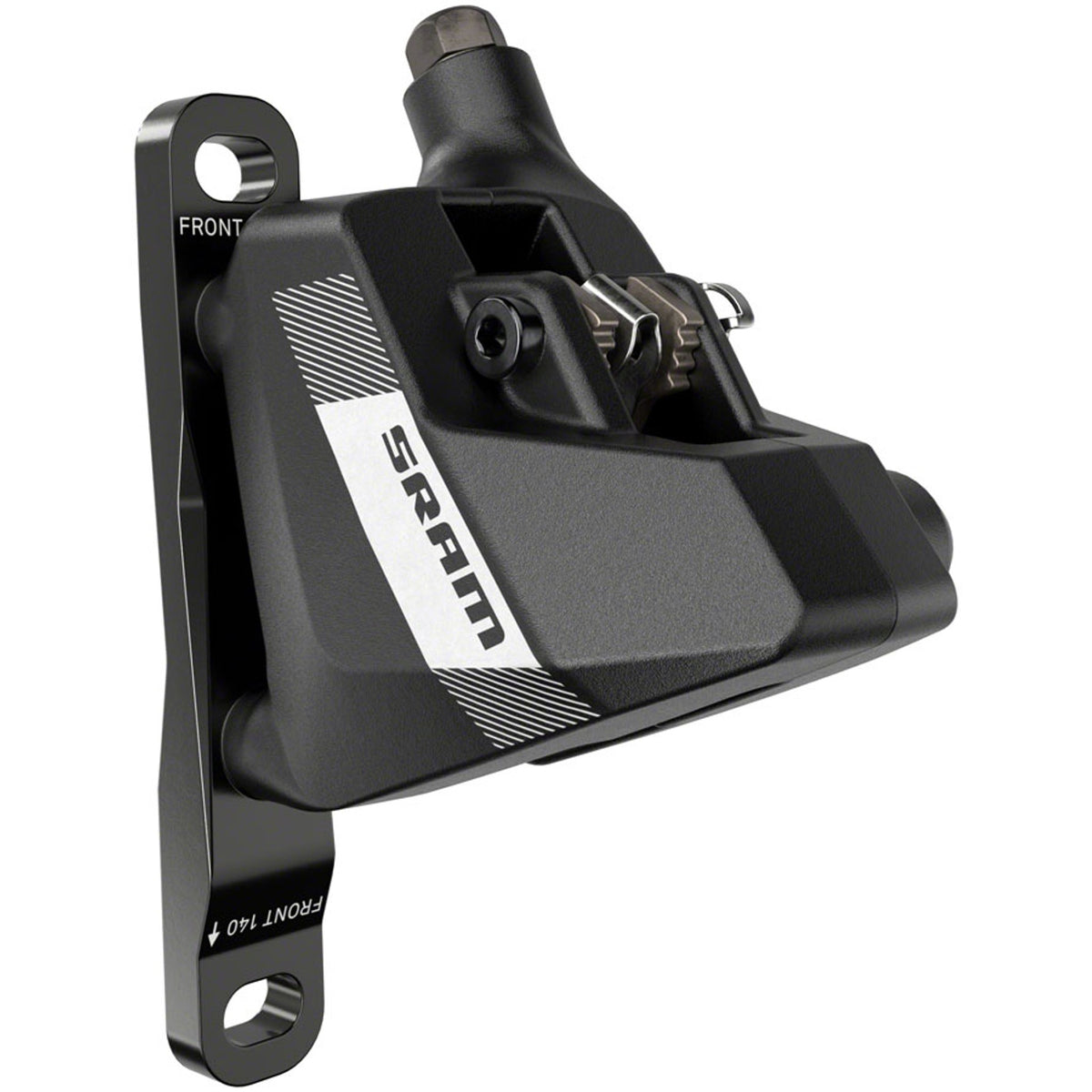 S300 Disc Brake - Flat Mount - 2-Piston - 20mm Offset - A1 - Black