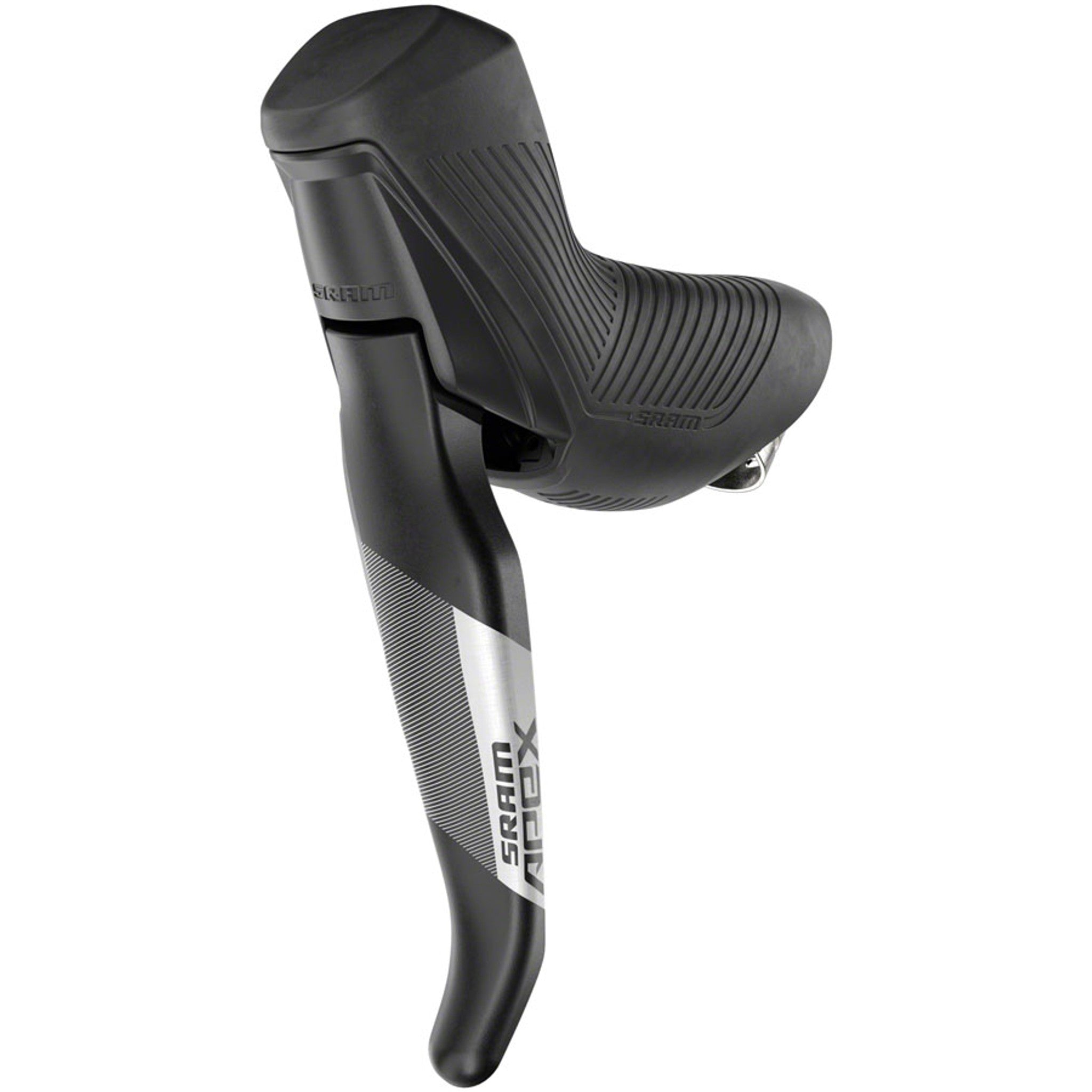 SRAM Apex Disc Brake and Lever - Left/Rear, Flat Mount, 2-Piston, 20mm Offset, Black, A1