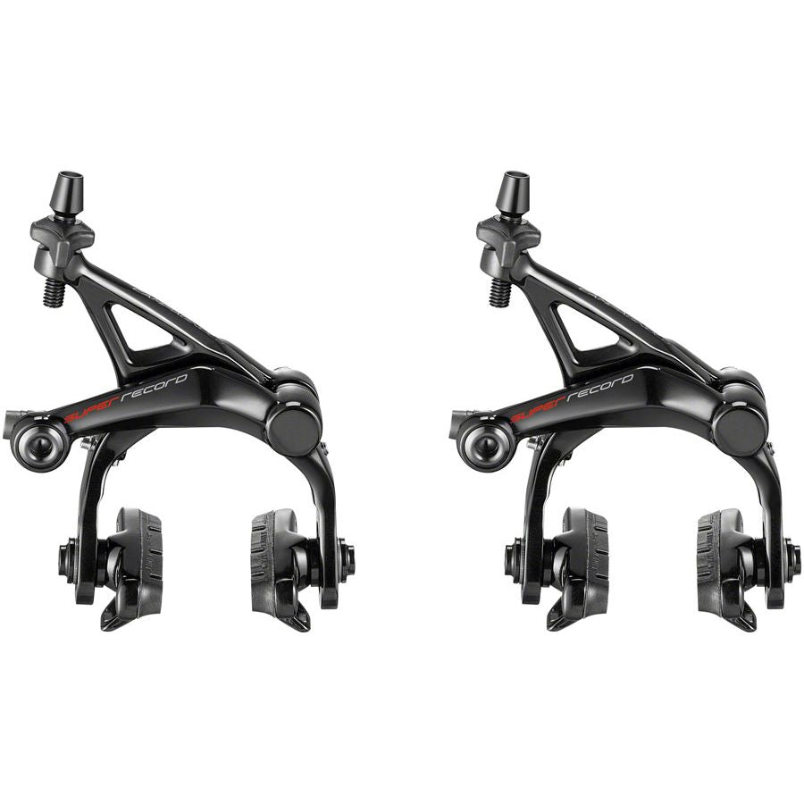 Super Record Brakeset, Dual Pivot Front and Rear, Black