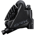 GRX BR-RX400 Flat-Mount Disc Brake Caliper, Resin Pads with Fins, adaptor sold seperately