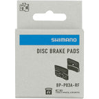P03A-RF Disc Brake Pads and Springs - Resin Compound, Finned Aluminum Back Plate, One Pair