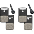 Gustav Pro 13.S Disc Brake Pads - Organic Compound, Includes 4 Brake Pads and 2 Screws