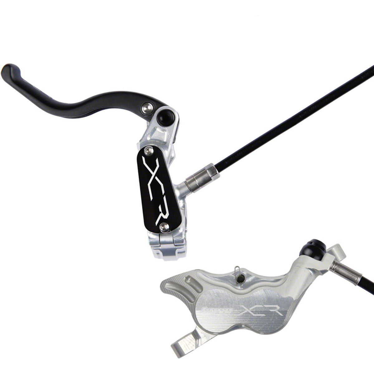 XCR Pro E4 Disc Brake And Lever Set - Hydraulic - Post Mount