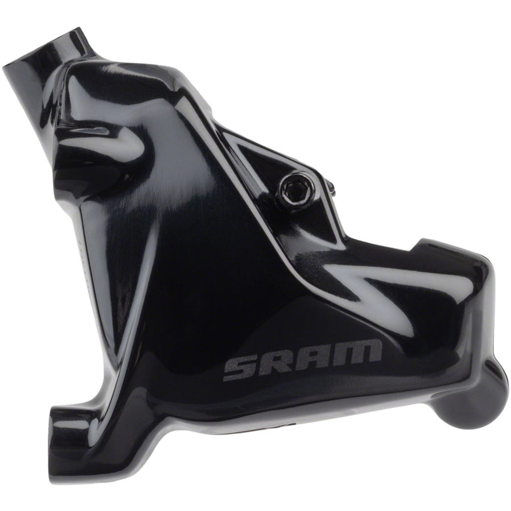 S-900 Disc Brake Caliper - Flat Mount, 2-Piston, 2-Piece, HRD, Black