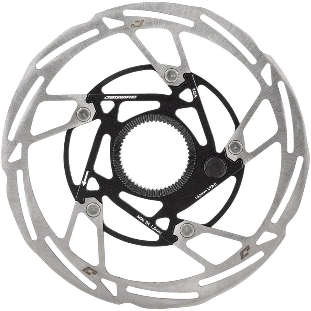 Pro LR2-E Ebike Disc Brake Rotor - Silver/Black