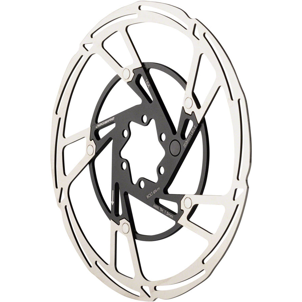 Pro LR2-E Ebike Disc Brake Rotor - Silver/Black