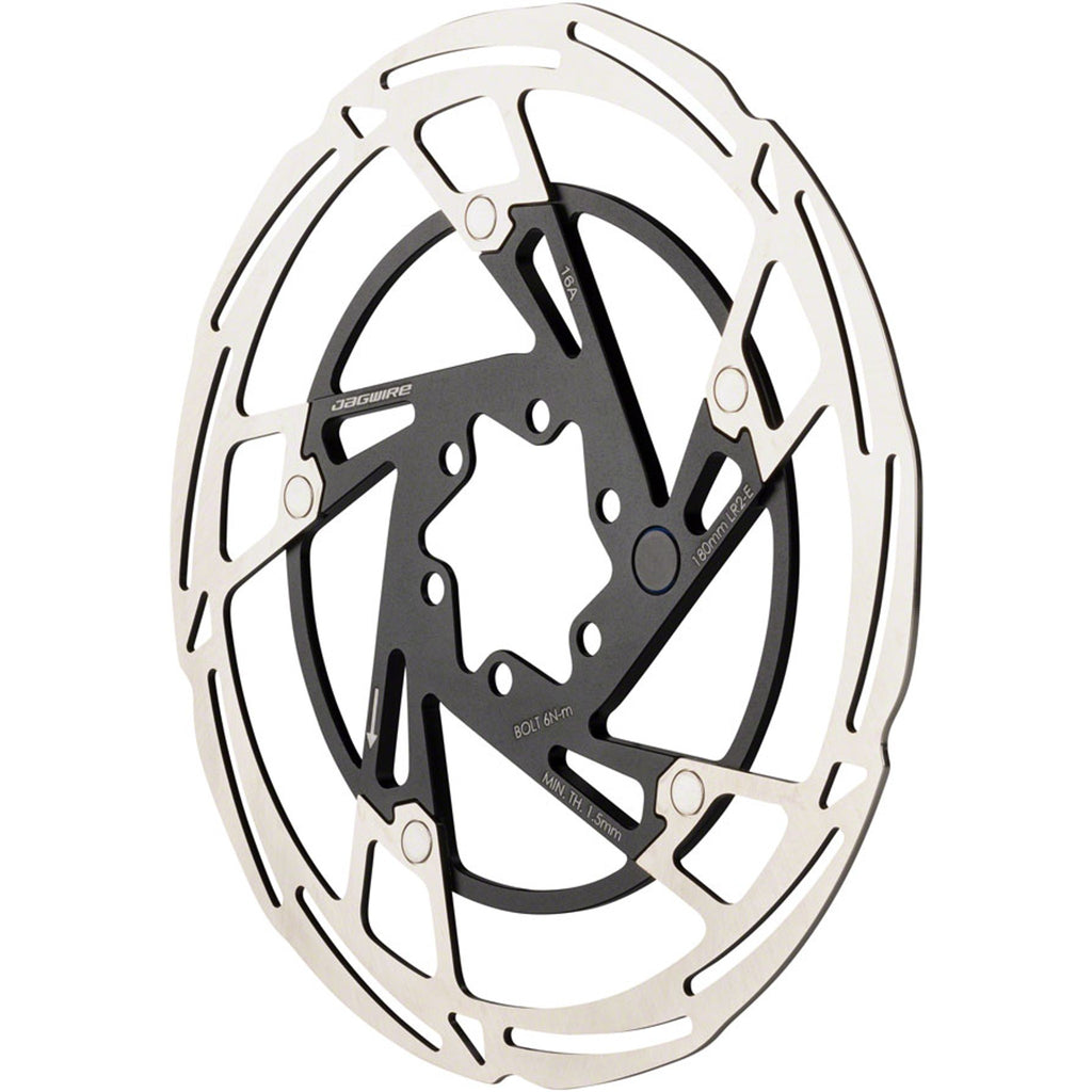 Pro LR2-E Ebike Disc Brake Rotor - Silver/Black