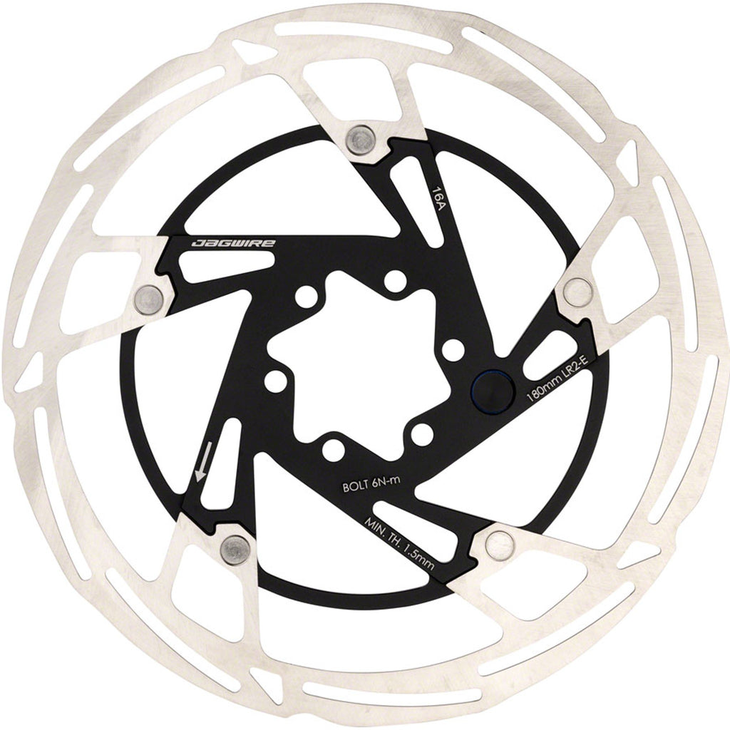 Pro LR2-E Ebike Disc Brake Rotor - Silver/Black