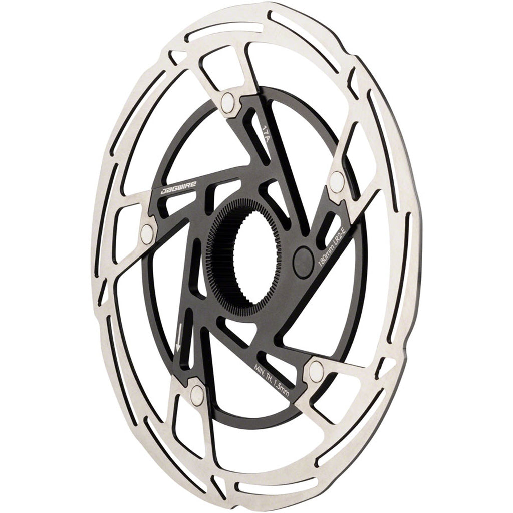Pro LR2-E Ebike Disc Brake Rotor - Silver/Black