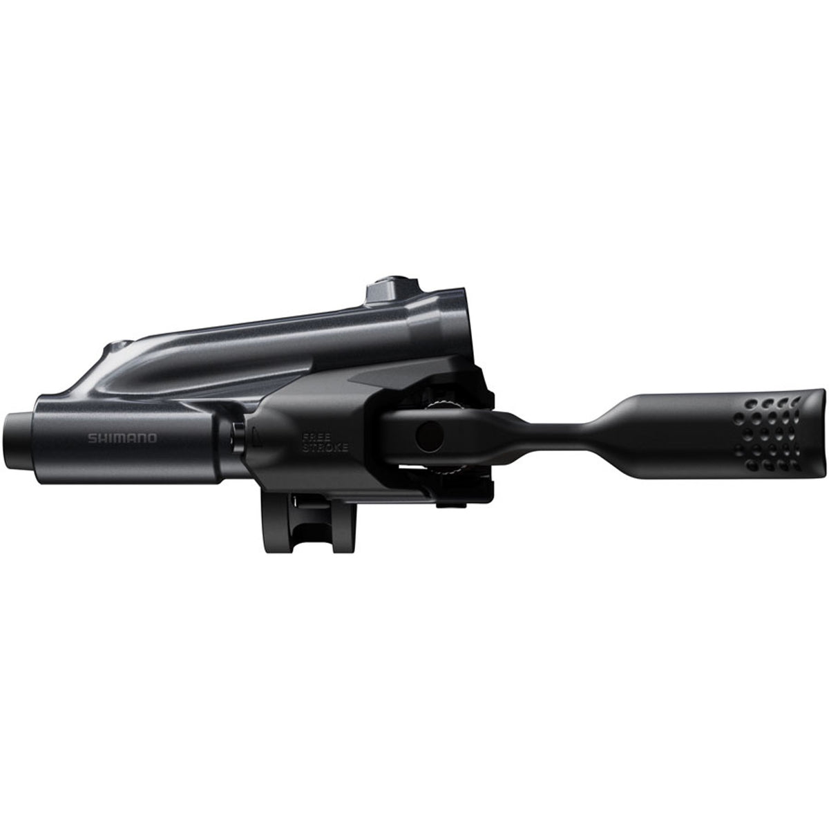 Deore XT M8200 Disc Brake And Lever - Post Mount - 2-Piston Caliper - SM-BH90-SBM Hose - Fin Metal Pads - Black