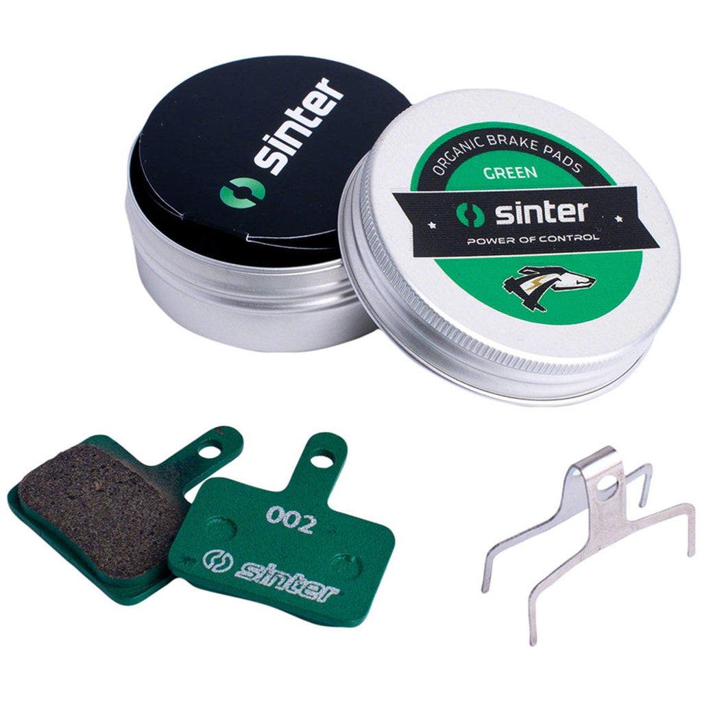 Green s2032 Compound Organic Disc Brake Pads - Green s2032 Compound Organic Disc Brake Pads