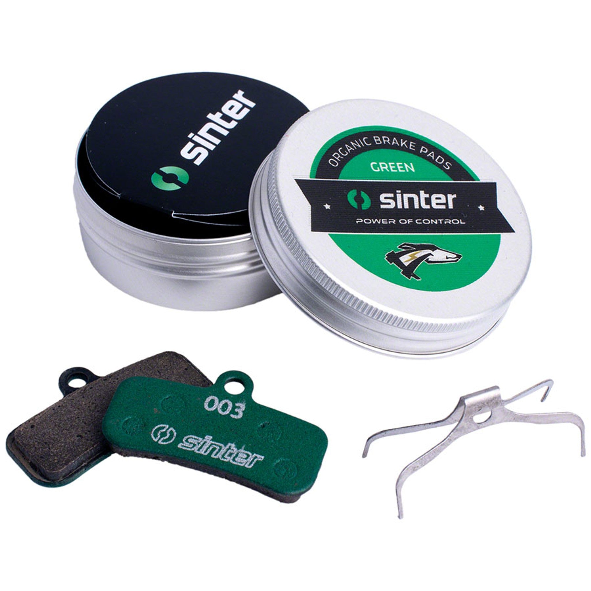 Green s2032 Compound Organic Disc Brake Pads - Green s2032 Compound Organic Disc Brake Pads