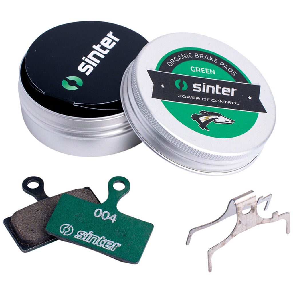 Green s2032 Compound Organic Disc Brake Pads - Green s2032 Compound Organic Disc Brake Pads