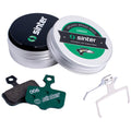Green s2032 Compound Organic Disc Brake Pads - Green s2032 Compound Organic Disc Brake Pads