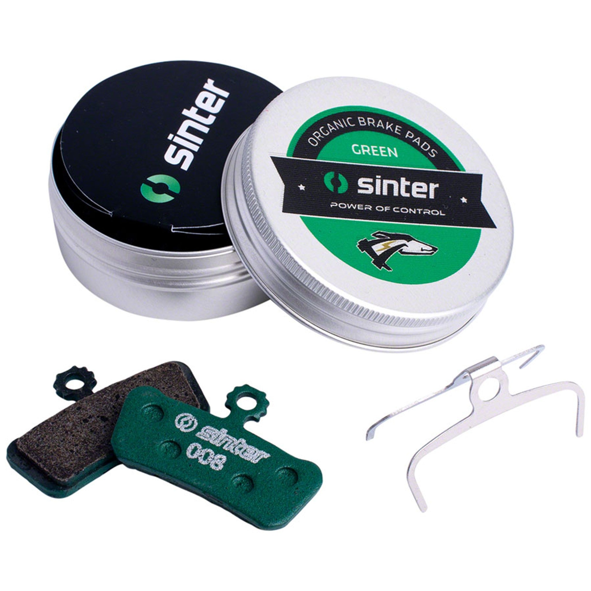 Green s2032 Compound Organic Disc Brake Pads - Green s2032 Compound Organic Disc Brake Pads