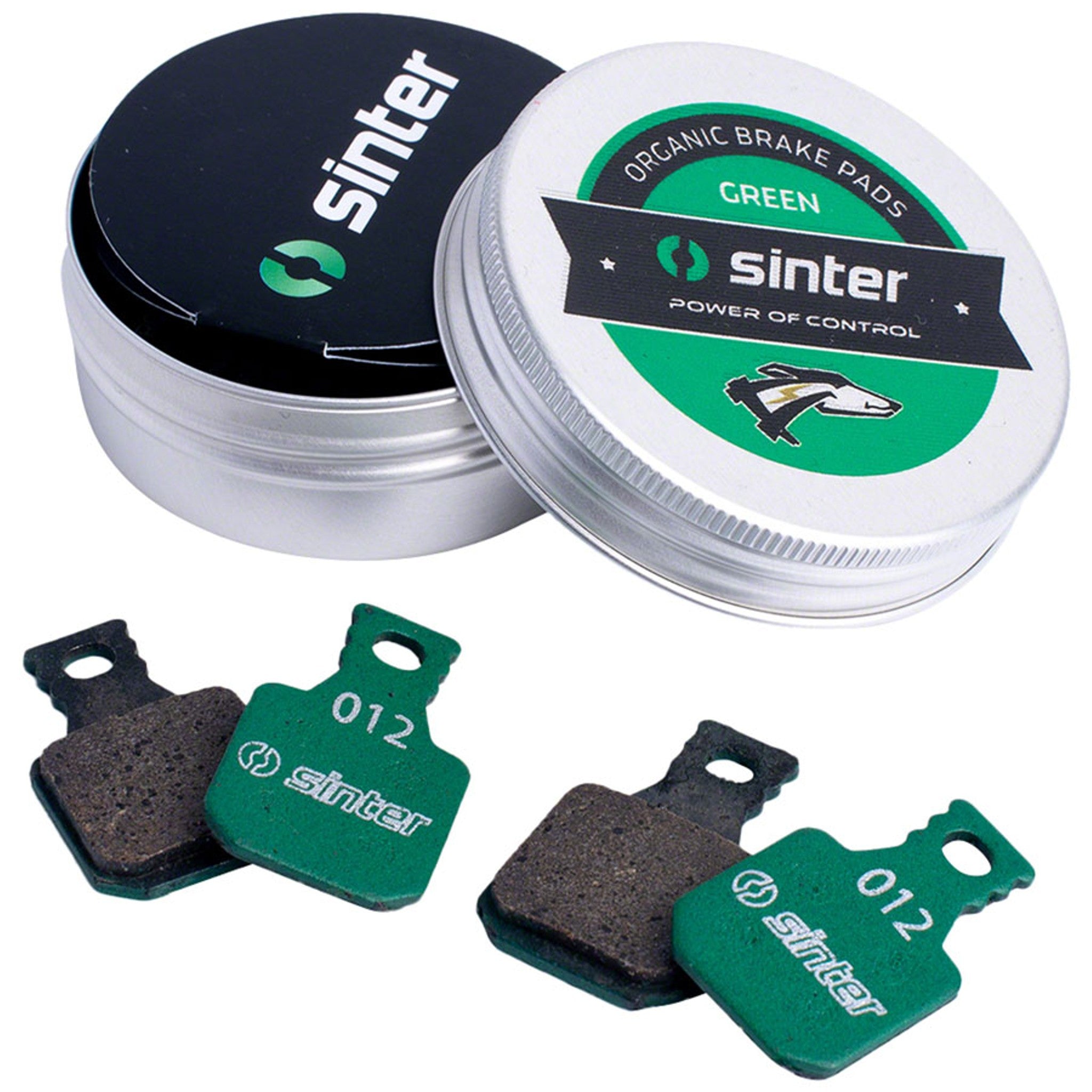 Green s2032 Compound Organic Disc Brake Pads - Green s2032 Compound Organic Disc Brake Pads