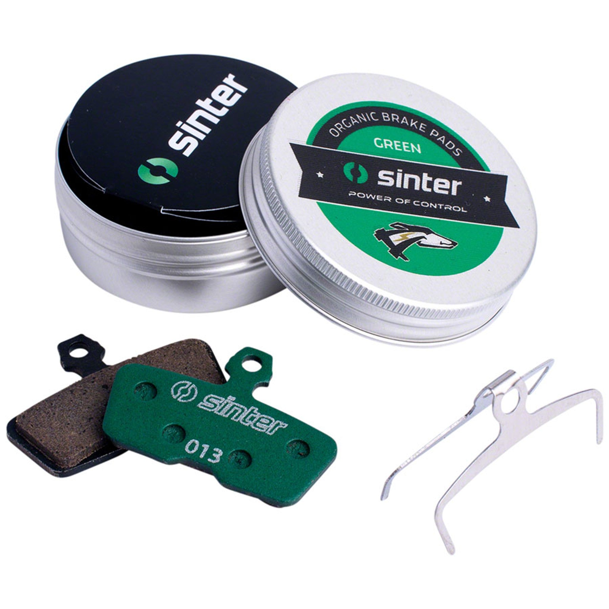 Green s2032 Compound Organic Disc Brake Pads - Green s2032 Compound Organic Disc Brake Pads