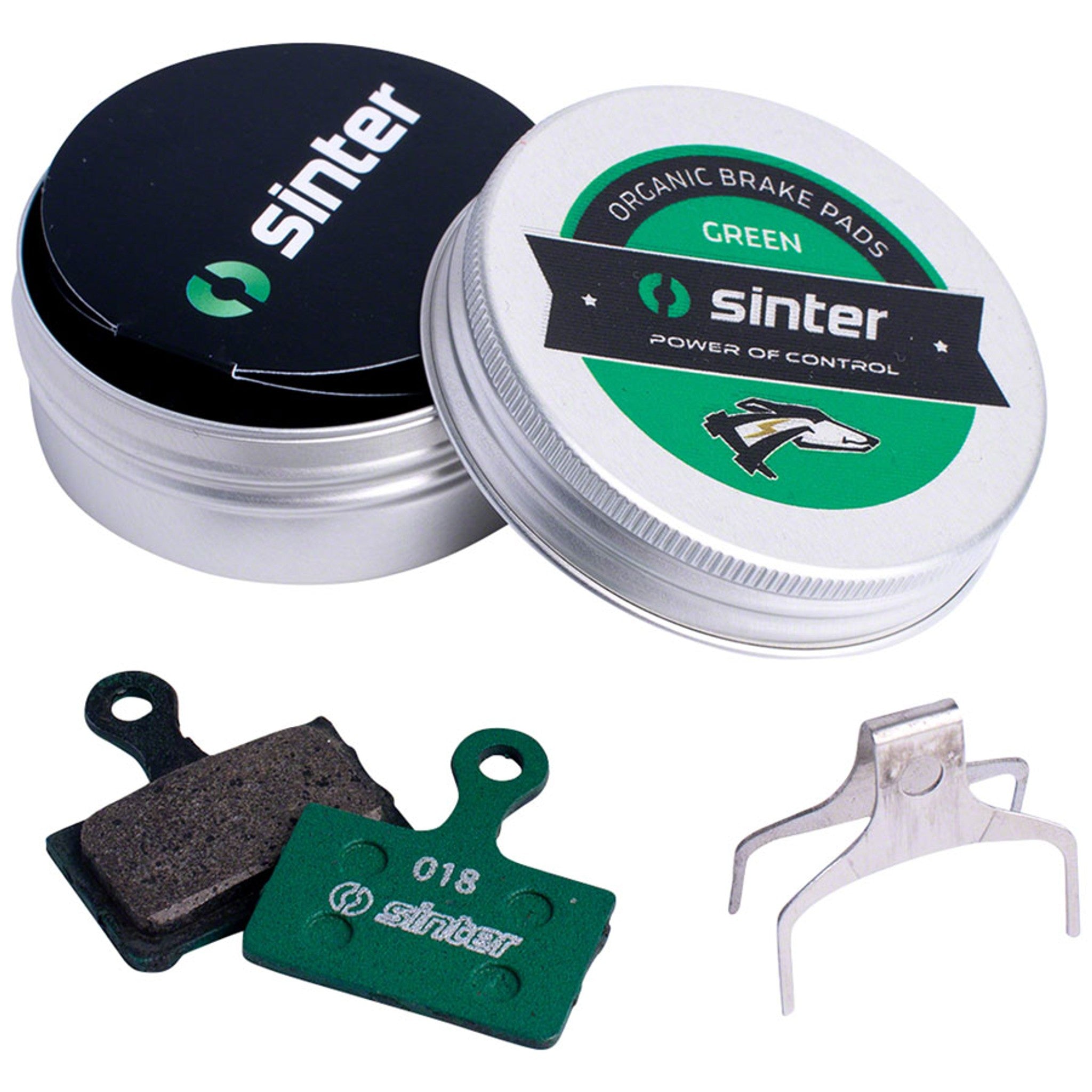 Green s2032 Compound Organic Disc Brake Pads - Green s2032 Compound Organic Disc Brake Pads