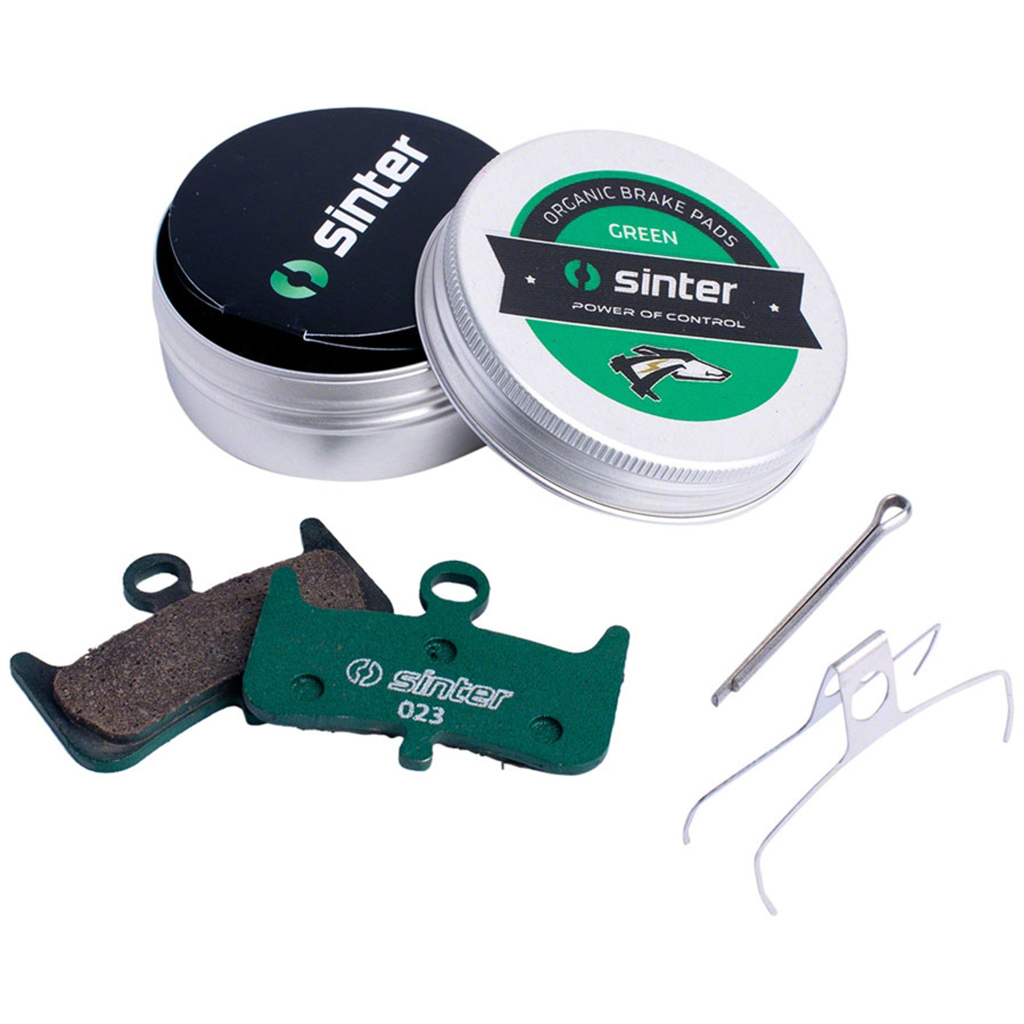 Green s2032 Compound Organic Disc Brake Pads - Green s2032 Compound Organic Disc Brake Pads