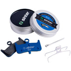 Blue s530 Compound Organic Disc Brake Pads - One Pair