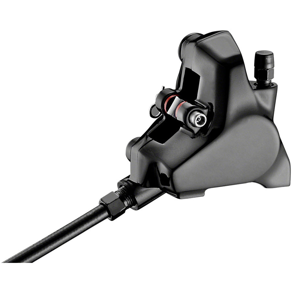 HD-T910 TT Disc Brake And Lever - Hydraulic - Flat Mount - Black