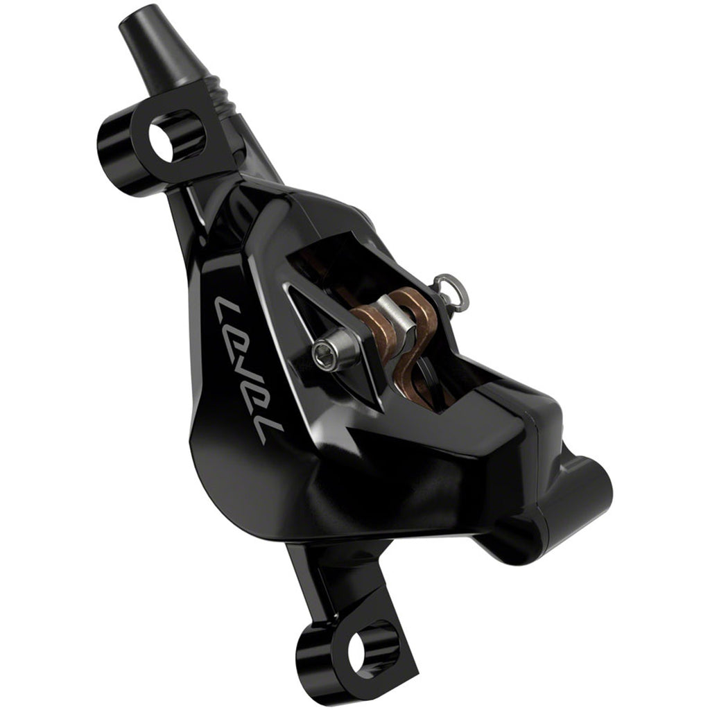 Level Silver Stealth 2-Piston Disc Brake and Lever