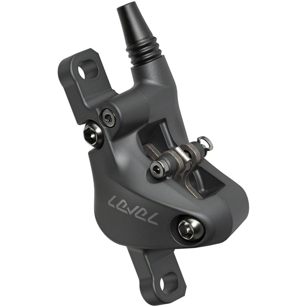 Level Bronze Stealth 2-Piston Disc Brake And Lever - Post Mount - Aluminum Lever - SS Hardware - C1 - Dark Polar