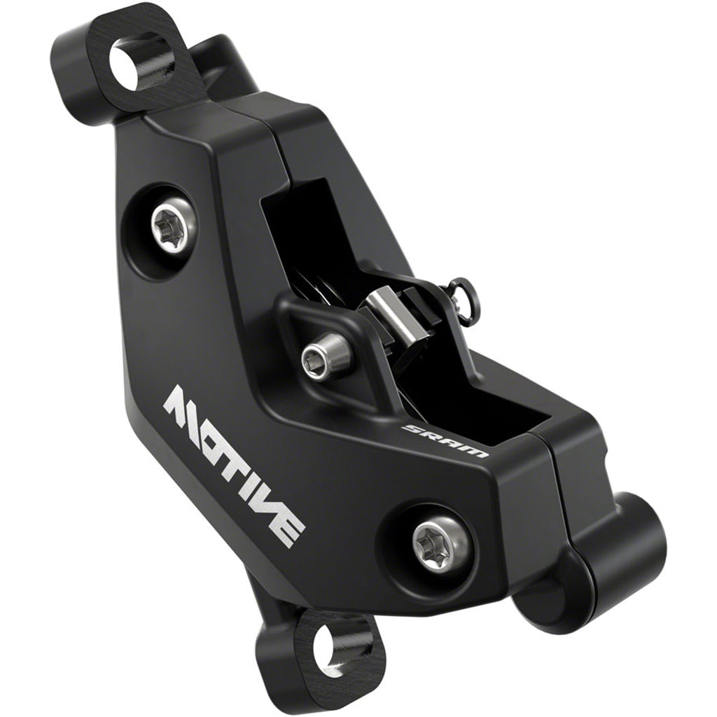 Motive Bronze 4-Piston Disc Brake And Lever - Post Mount - Aluminum Lever - A1 - Diffusion Black Anodized