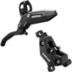 Motive Bronze 4-Piston Disc Brake And Lever - Post Mount - Aluminum Lever - A1 - Diffusion Black Anodized