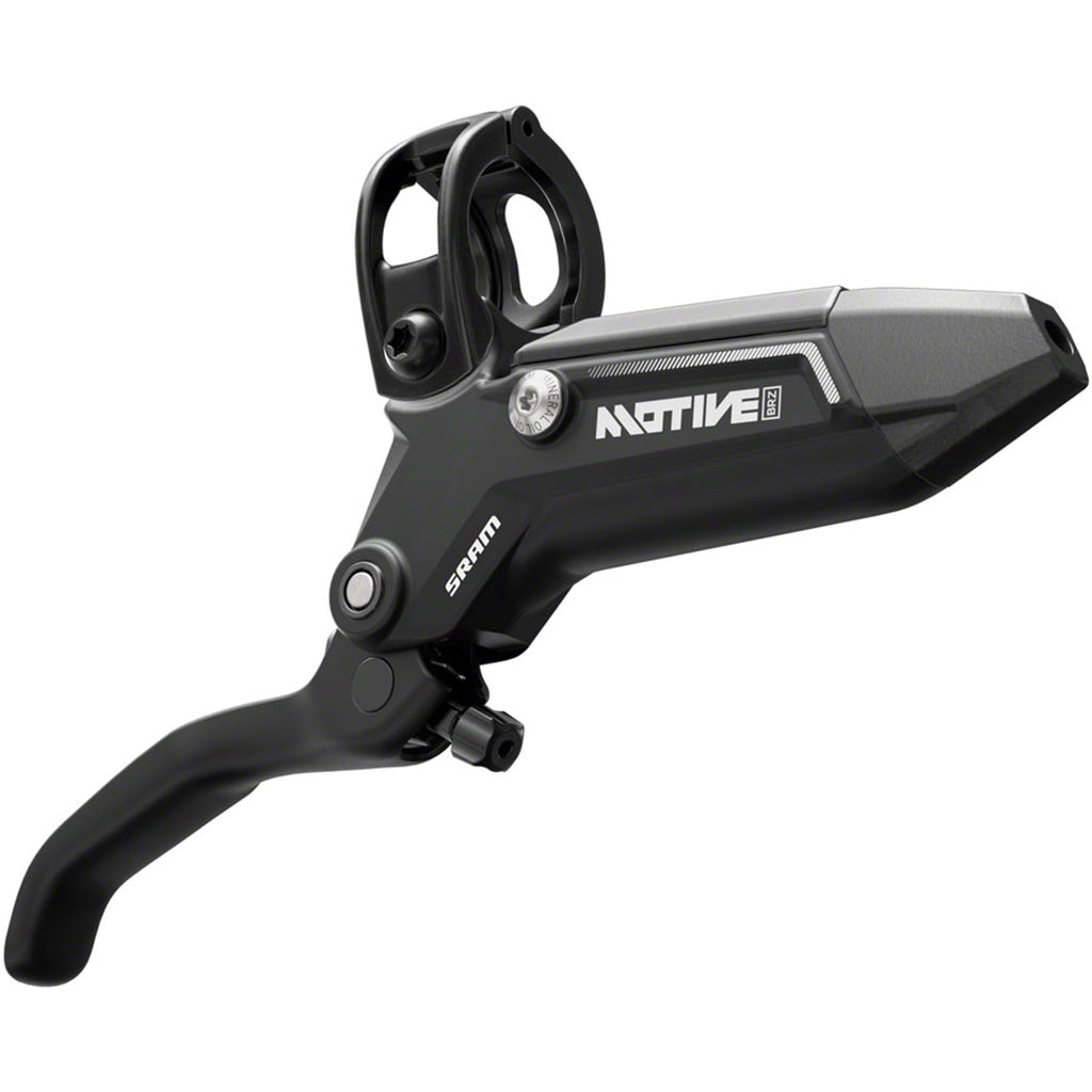 Motive Bronze 4-Piston Disc Brake And Lever - Post Mount - Aluminum Lever - A1 - Diffusion Black Anodized