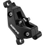 Motive Bronze 4-Piston Disc Brake And Lever - Post Mount - Aluminum Lever - A1 - Diffusion Black Anodized