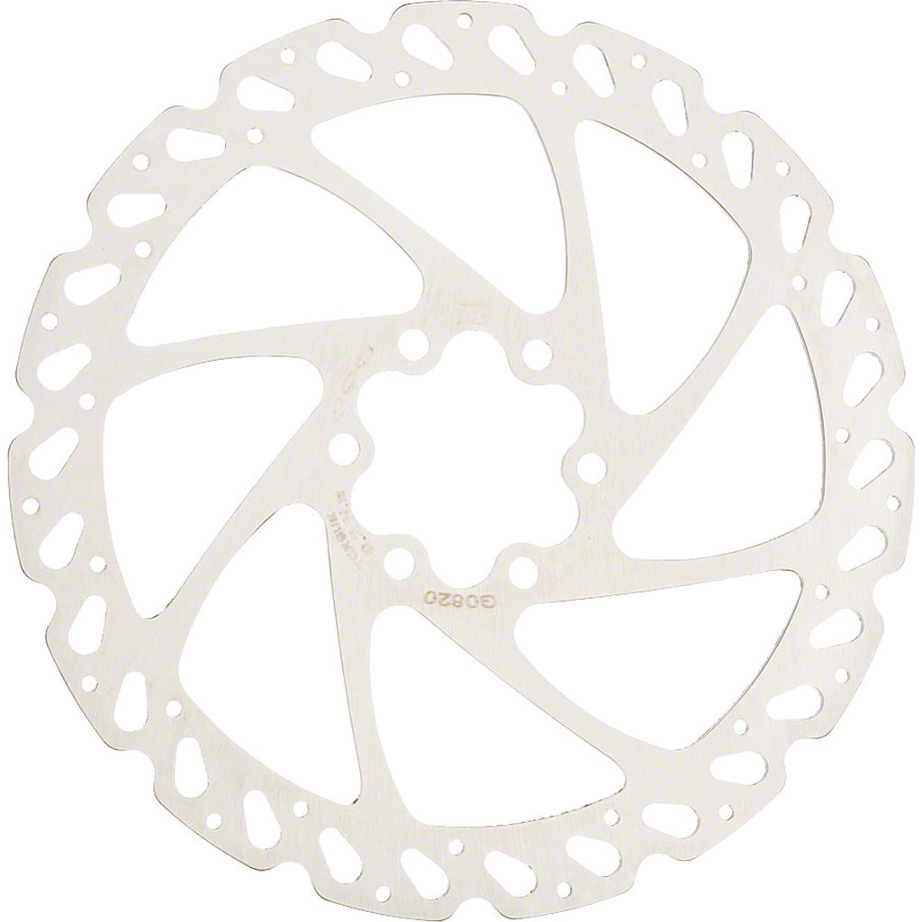 V6 Disc Brake Rotor - 160mm, 6-Bolt, Silver