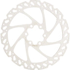 V6 Disc Brake Rotor - 160mm, 6-Bolt, Silver