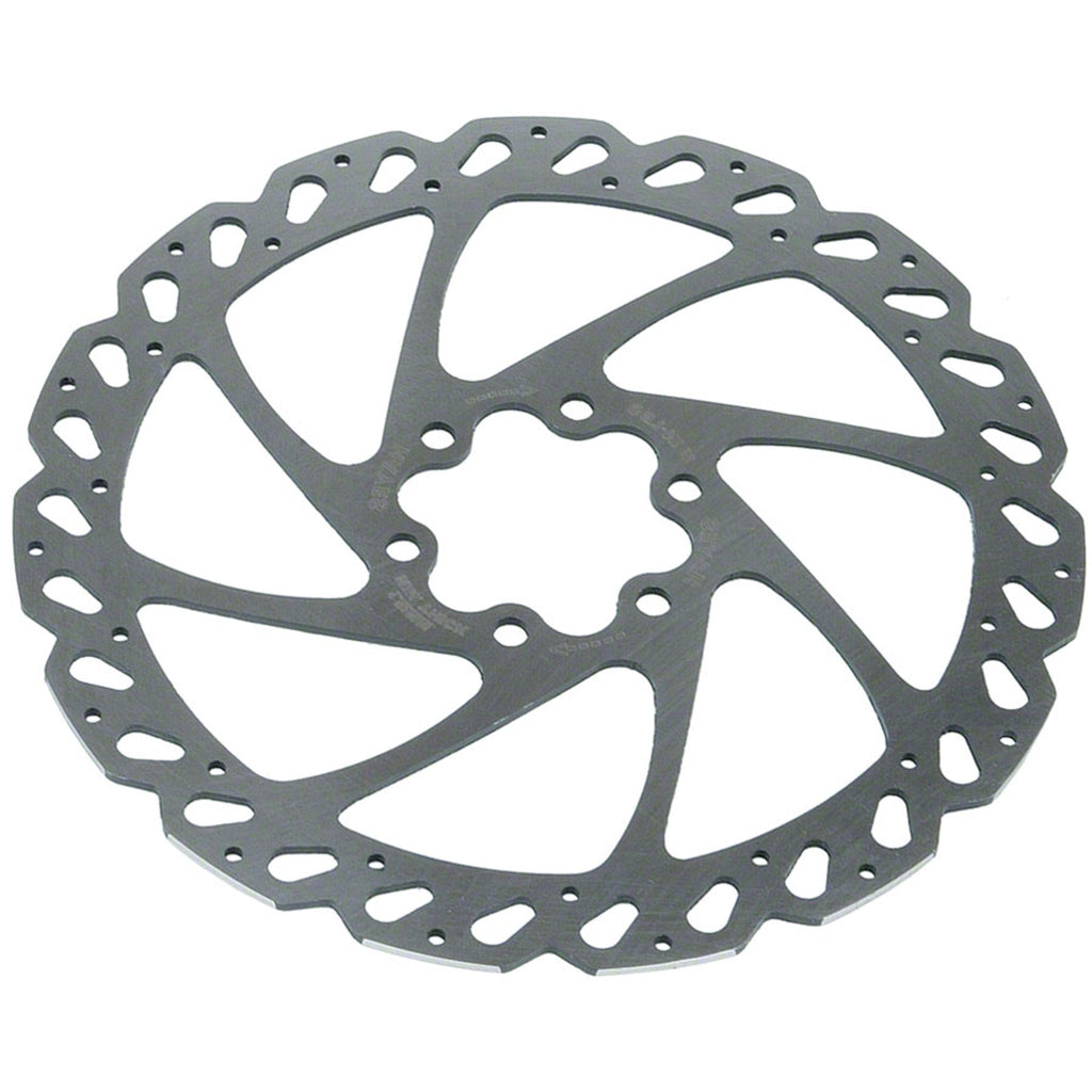 V6 Disc Brake Rotor - 160mm, 6-Bolt, Silver