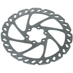 V6 Disc Brake Rotor - 160mm, 6-Bolt, Silver