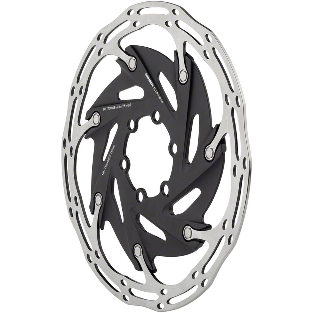 Centerline XR 6-Bolt Disc Rotor - Silver/Black