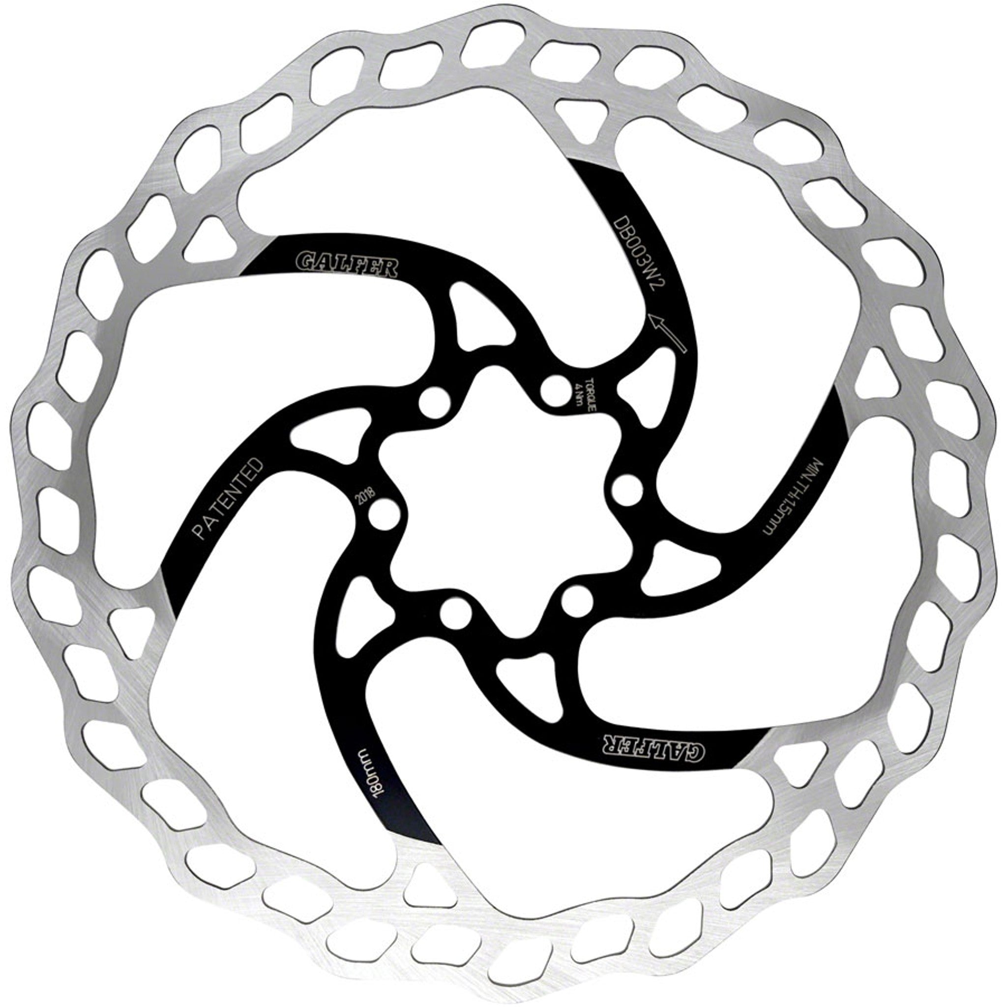 MTB/E-Bike 6-Bolt Rotor