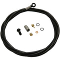 Disc Brake Hose Line Kit - XCR Brake Hose and Connector Kit - Braided Stainless Steel Hydraulic Brake Hose and Fitting Kit