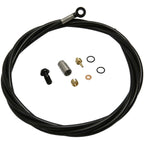 Disc Brake Hose Line Kit - XCR Brake Hose and Connector Kit - Braided Stainless Steel Hydraulic Brake Hose and Fitting Kit